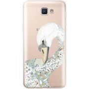 Прозрачный чехол Uprint Samsung J5 Prime G570F Swan