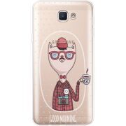 Прозрачный чехол Uprint Samsung J5 Prime G570F Good Morning