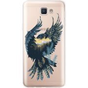 Прозрачный чехол Uprint Samsung J5 Prime G570F Eagle