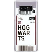 Прозрачный чехол Uprint Samsung N950F Galaxy Note 8 Ticket Hogwarts