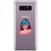 Прозрачный чехол Uprint Samsung N950F Galaxy Note 8 Selena Gomez