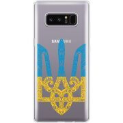 Прозрачный чехол Uprint Samsung N950F Galaxy Note 8 Gold Trident