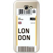 Прозрачный чехол Uprint Samsung A720 Galaxy A7 2017 Ticket London
