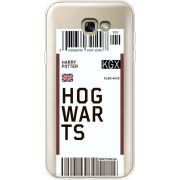 Прозрачный чехол Uprint Samsung A720 Galaxy A7 2017 Ticket Hogwarts