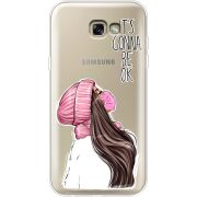 Прозрачный чехол Uprint Samsung A720 Galaxy A7 2017 It's Gonna Be OK