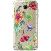 Прозрачный чехол Uprint Samsung A720 Galaxy A7 2017 Tropical