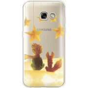 Прозрачный чехол Uprint Samsung A320 Galaxy A3 2017 Little Prince