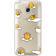 Прозрачный чехол Uprint Samsung A320 Galaxy A3 2017 Gudetama