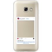 Прозрачный чехол Uprint Samsung A320 Galaxy A3 2017 Insta