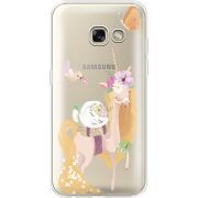 Прозрачный чехол Uprint Samsung A320 Galaxy A3 2017 Uni Blonde