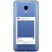 Прозрачный чехол Uprint Meizu M5 Insta