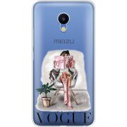 Прозрачный чехол Uprint Meizu M5 VOGUE