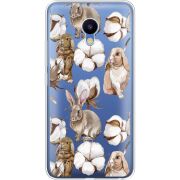 Прозрачный чехол Uprint Meizu M5 Cotton and Rabbits