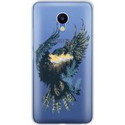 Прозрачный чехол Uprint Meizu M5 Eagle