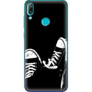 Чехол Uprint Huawei Y7 2019 Black Sneakers