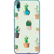 Чехол Uprint Huawei Y7 2019 L-green Cacti