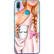 Чехол Uprint Huawei Y7 2019 Morning Coffee