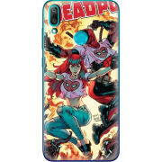 Чехол Uprint Huawei Y7 2019 Deadpool and Mary Jane
