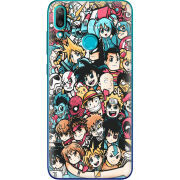 Чехол Uprint Huawei Y7 2019 Anime Stickers