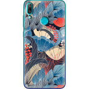 Чехол Uprint Huawei Y7 2019 Blue Herb