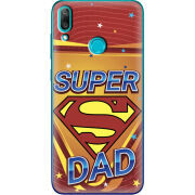 Чехол Uprint Huawei Y7 2019 Super Dad