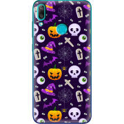 Чехол Uprint Huawei Y7 2019 Halloween Purple Mood