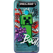 Чехол Uprint Huawei Y7 2019 Minecraft Graffiti