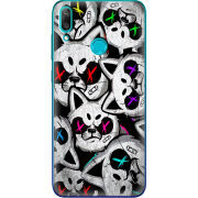 Чехол Uprint Huawei Y7 2019 Monster meow