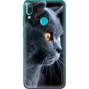 Чехол Uprint Huawei Y7 2019 English cat