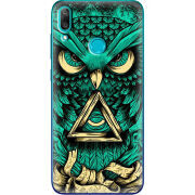Чехол Uprint Huawei Y7 2019 Masonic Owl