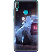 Чехол Uprint Huawei Y7 2019 Silver Car
