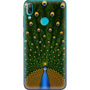 Чехол Uprint Huawei Y7 2019 Peacocks Tail