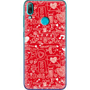 Чехол Uprint Huawei Y7 2019 Happy Valentines
