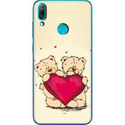 Чехол Uprint Huawei Y7 2019 Teddy Bear Love