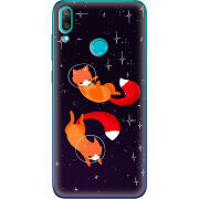 Чехол Uprint Huawei Y7 2019 Fox-Astronauts