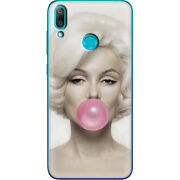 Чехол Uprint Huawei Y7 2019 Marilyn Monroe Bubble Gum