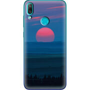 Чехол Uprint Huawei Y7 2019 Cold Red Light