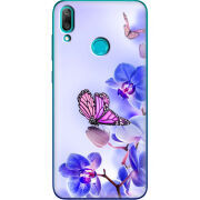 Чехол Uprint Huawei Y7 2019 Orchids and Butterflies