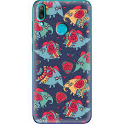 Чехол Uprint Huawei Y7 2019 Flying Elephants