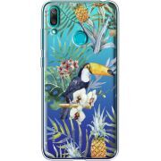 Прозрачный чехол Uprint Huawei Y7 2019 Tucan