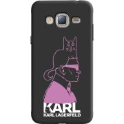 Черный чехол Uprint Samsung J320 Galaxy J3 Pink Karl