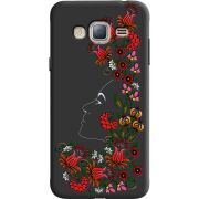Черный чехол Uprint Samsung J320 Galaxy J3 3D Ukrainian Muse