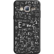 Черный чехол Uprint Samsung J320 Galaxy J3 E=mc2