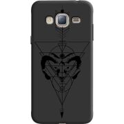 Черный чехол Uprint Samsung J320 Galaxy J3 