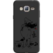 Черный чехол Uprint Samsung J320 Galaxy J3 