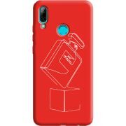 Красный чехол Uprint Huawei P Smart 2019 