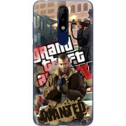 Чехол Uprint Nokia 5.1 Plus GTA 4