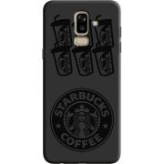 Черный чехол Uprint Samsung J810 Galaxy J8 2018 Black Coffee