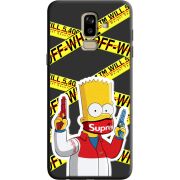 Черный чехол Uprint Samsung J810 Galaxy J8 2018 White Bart