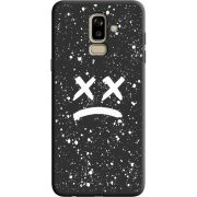 Черный чехол Uprint Samsung J810 Galaxy J8 2018 Sad Way